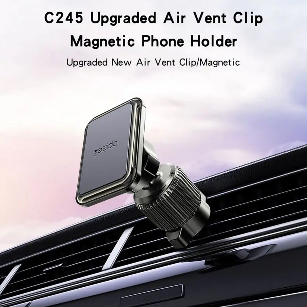 Magnetisk Bilhållare Yesido C245, Universal, Svart