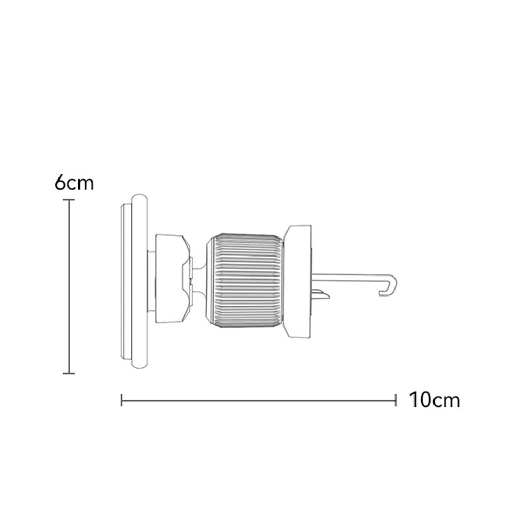 Magnetisk Bilhållare Yesido C252, Universal, Svart