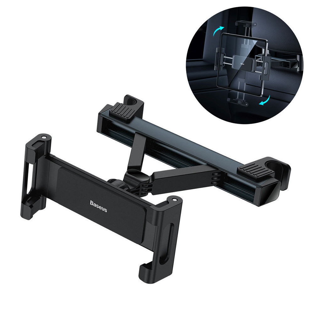 Bilhuvudstödshållare Baseus Joyride Pro för Telefon / Surfplatta, 4.7inch - 12.3inch, Svart SUTQ000001