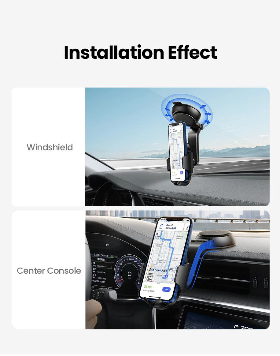 UGREEN LP405 Bilhållare, Universal, Svart