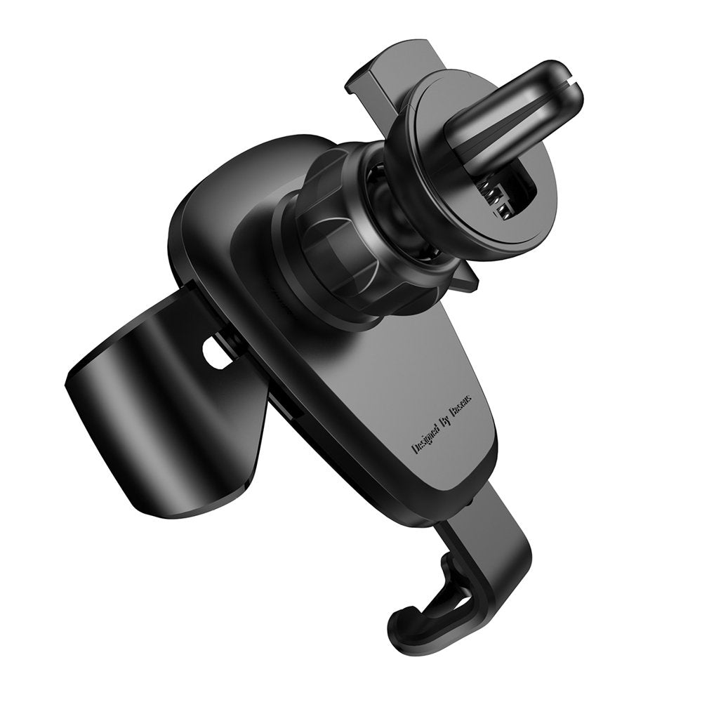 Baseus Air Vent Gravity Car Mount, 4 tum - 6 tum, svart SUYL-01