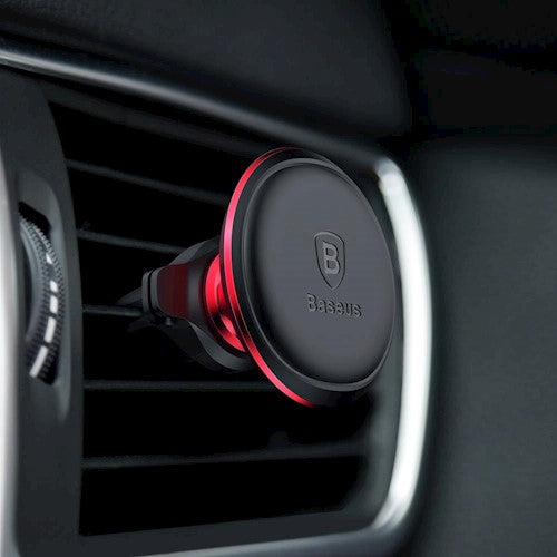Magnetisk Bilhållare Baseus Air Vent, Universal, Röd SUGX-A09