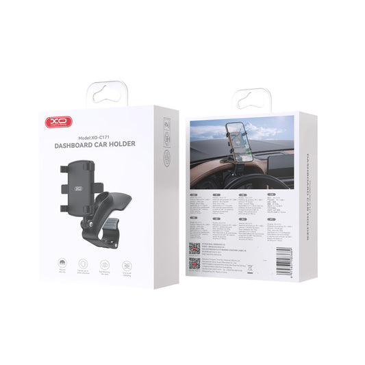 Bilhållare XO Design C171, 4.7 tum - 7.6 tum, Svart