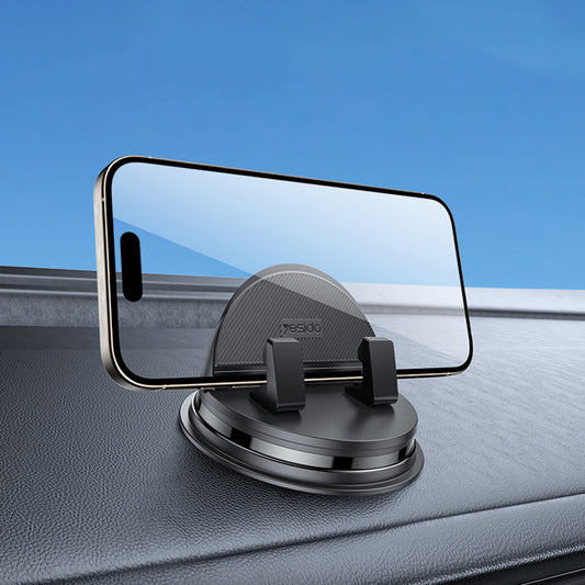 Bilhållare Yesido C268, 4 tum - 8 tum, Svart