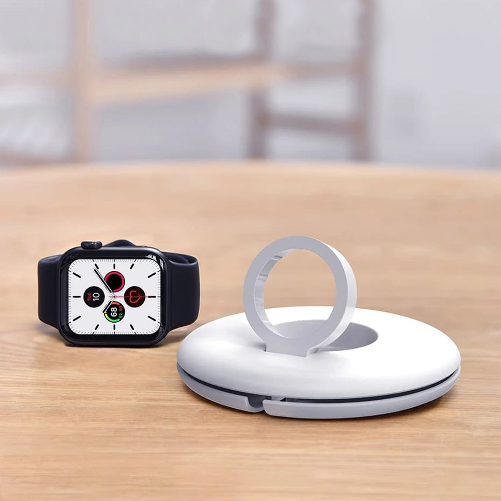 Baseus BS-W511R-stöd för trådlös laddare Apple Watch Series, vit ACSLH-02