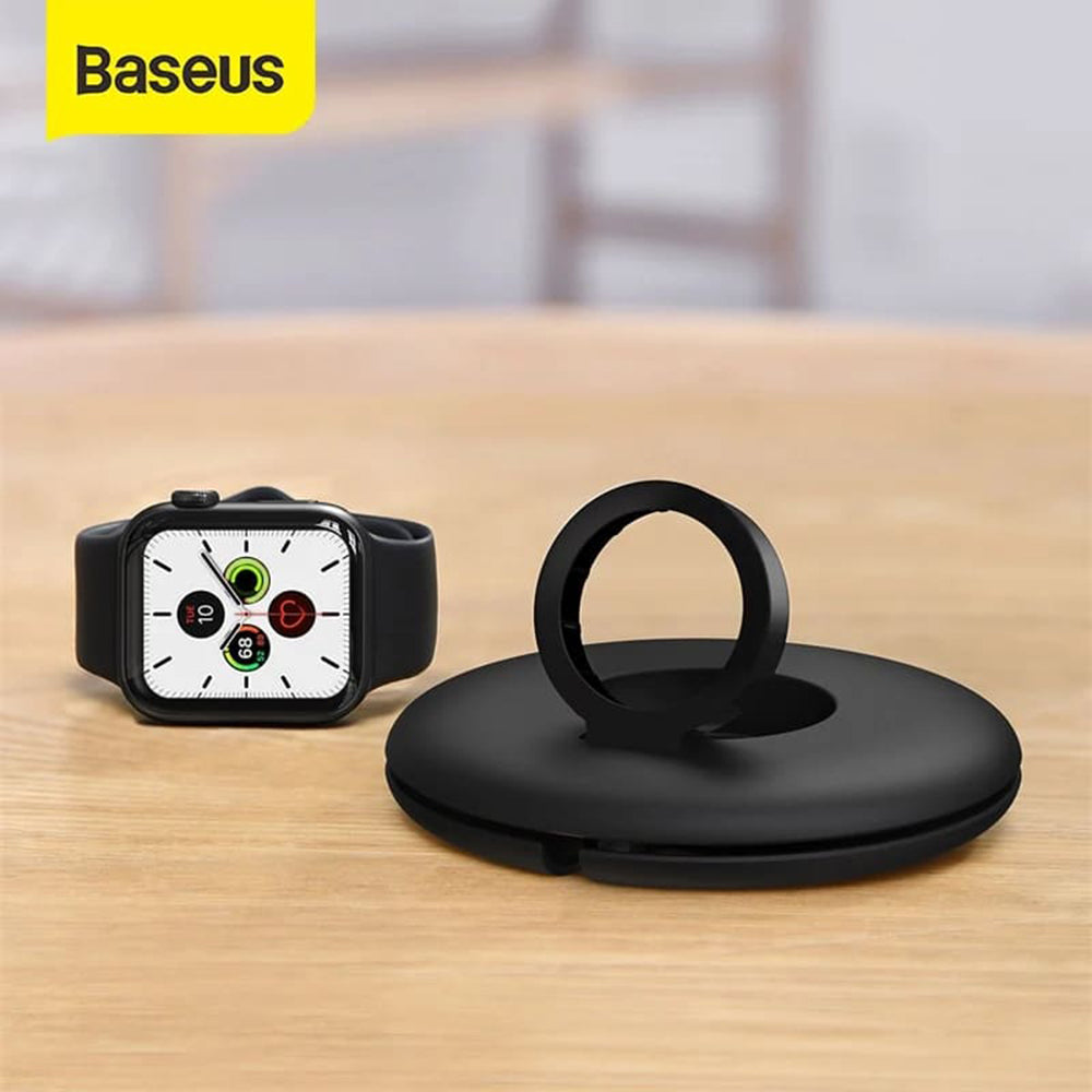 Baseus BS-W511R-stöd för trådlös laddare Apple Watch Series, svart ACSLH-01