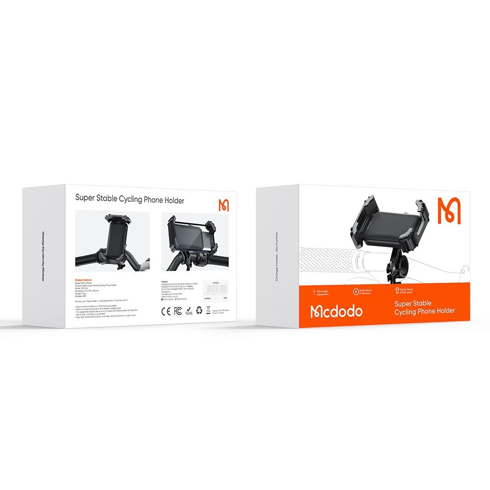 McDodo CM-5240 Basalt Cykelhållare, 4.2inch - 6.5inch, Svart