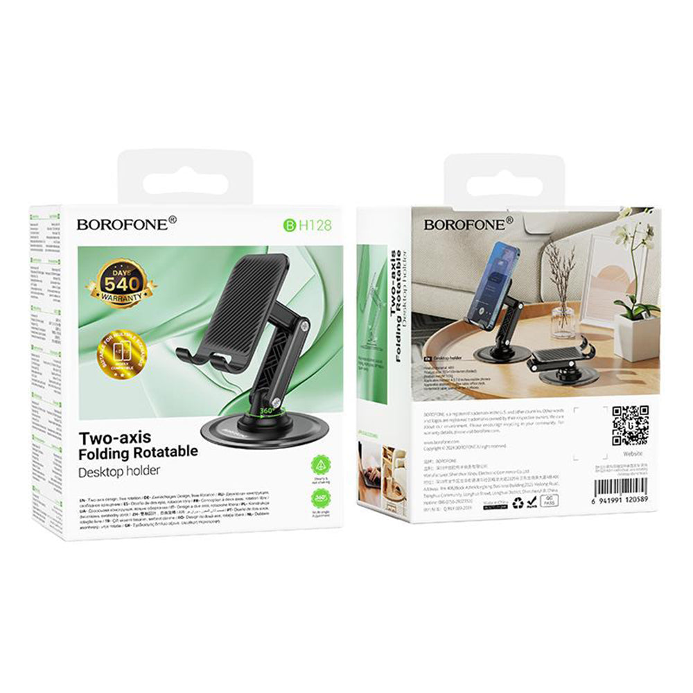 Borofone BH128 Admirado Desk Stand, 4.5inch - 7inch, Black