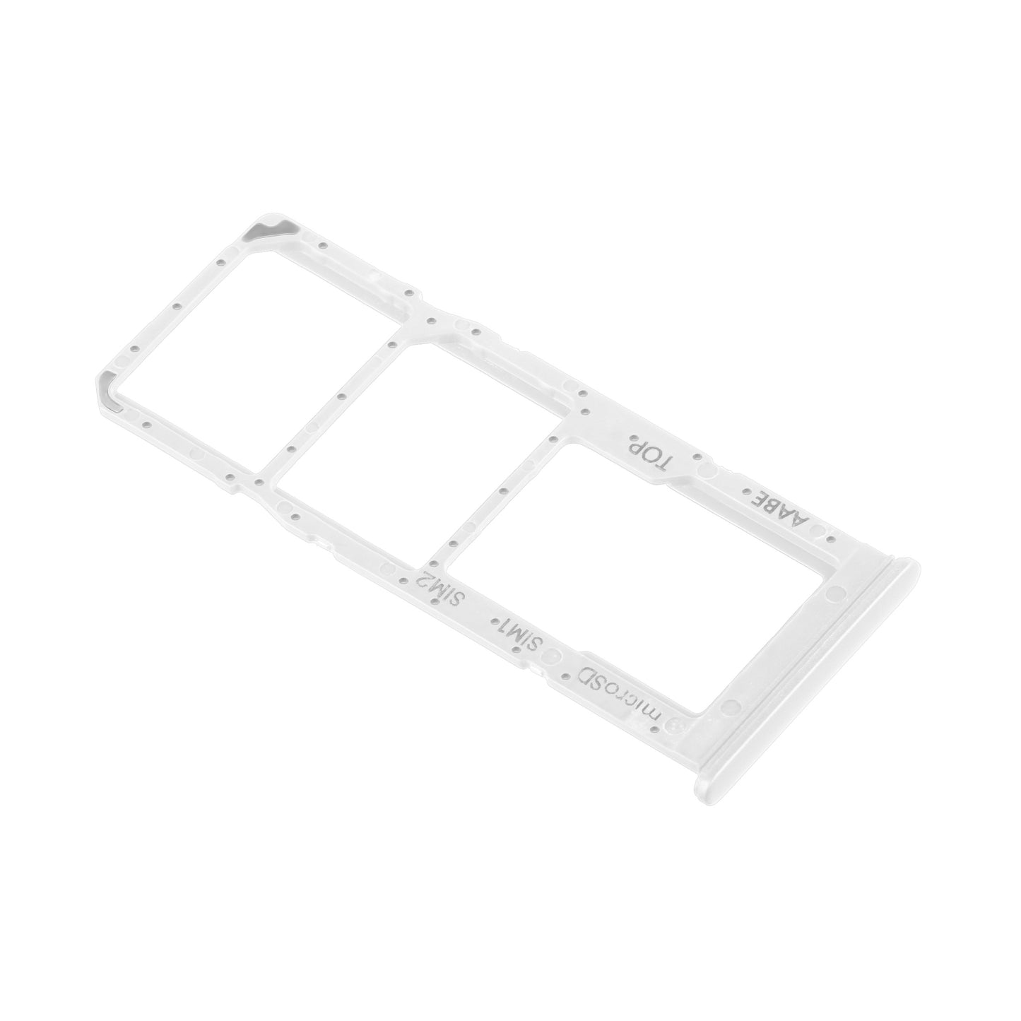 SIM-kortshållare - Samsung Galaxy A12 Nacho A127 / A12 A125, Vit