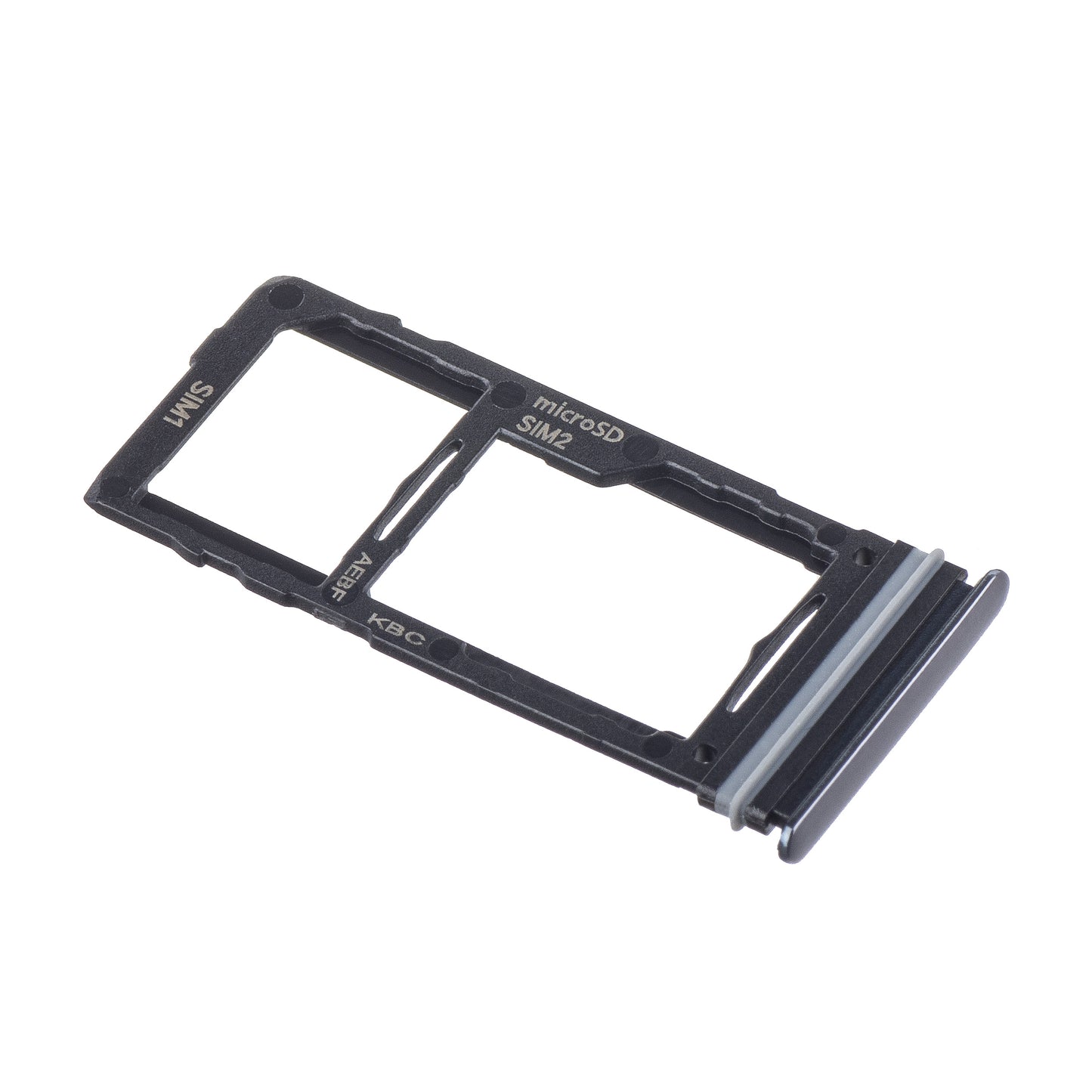 SIM-kortshållare - Samsung Galaxy A52s 5G A528 / A52 5G A526 / A72 A725 / A72 5G A726, Svart