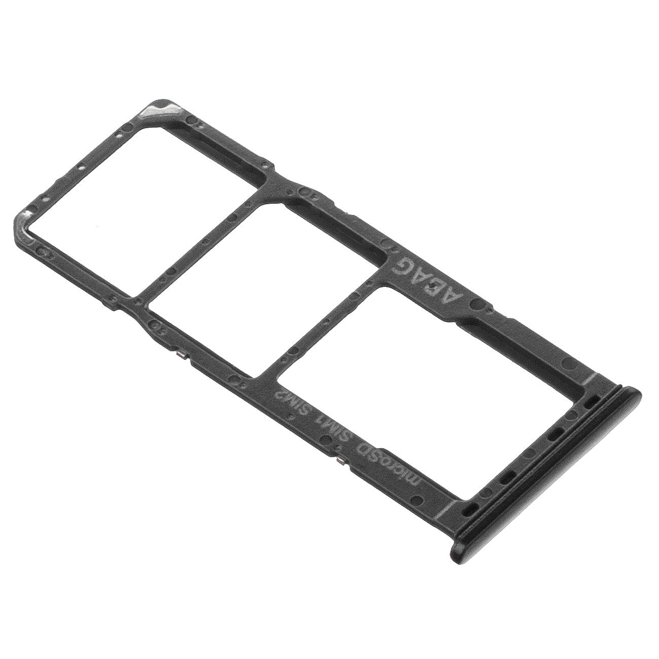 SIM-korthållare - Samsung Galaxy A21s A217 SIM-kort, svart, Service Pack GH98-45392A