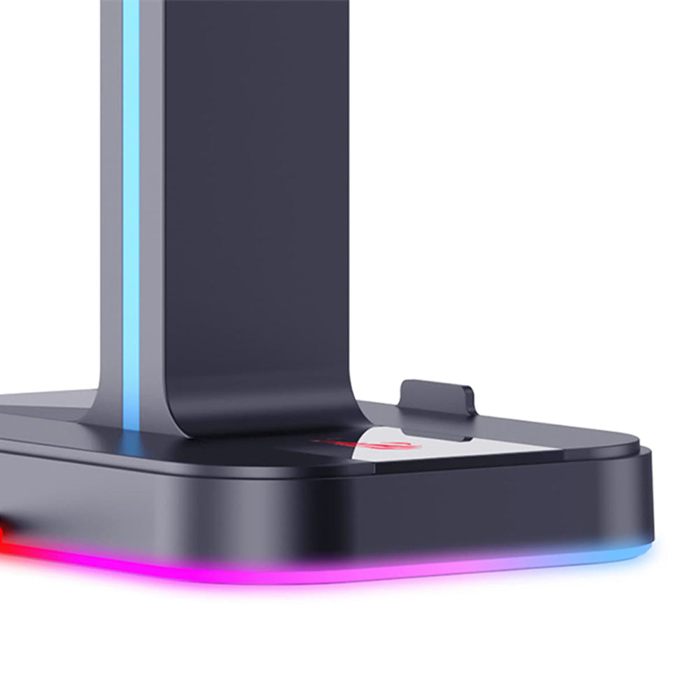 HAVIT TH650 Hörlursställ, RGB, Grå