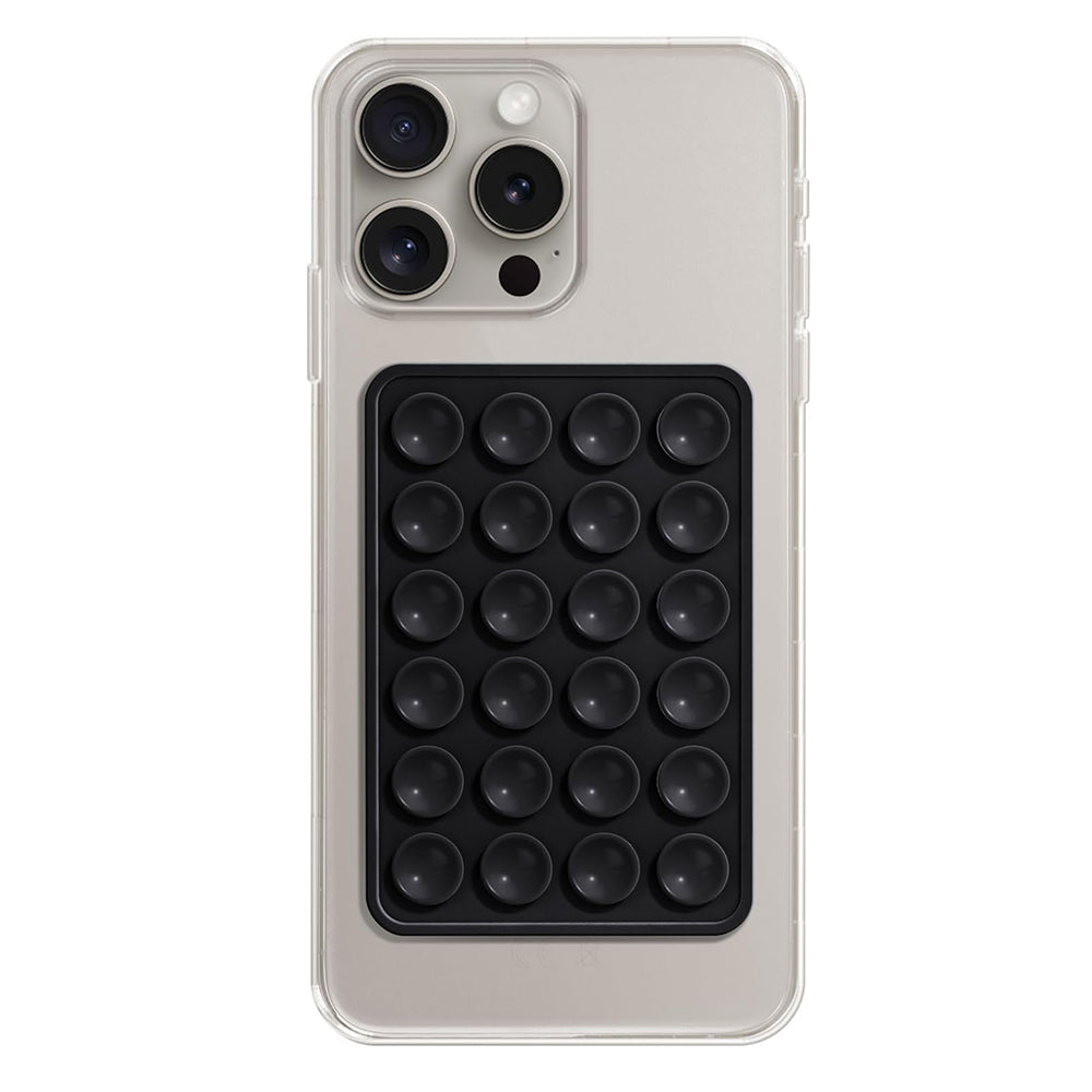 Sugkoppshållare Techsuit SB-PAD, Svart