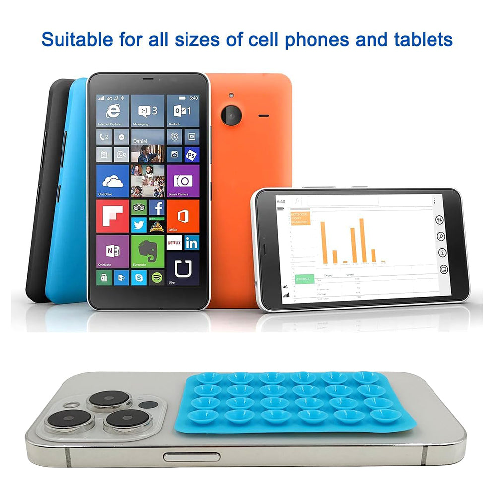 Sugkoppshållare Techsuit SB-PAD, Svart
