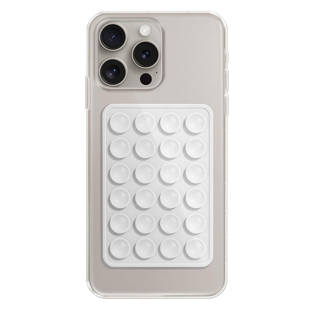 Stöd med Sugkoppar Techsuit SW-PAD, Vit