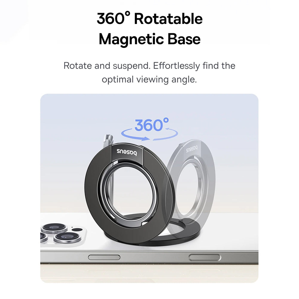 Baseus MagPro 3 Ringstöd, Universal, Svart Z0004803