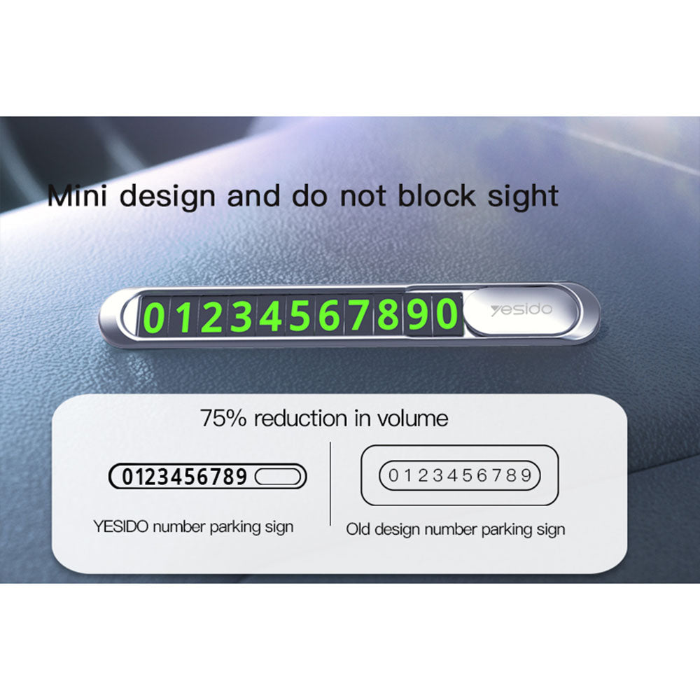 Yesido C88 Car Phone Number Holder