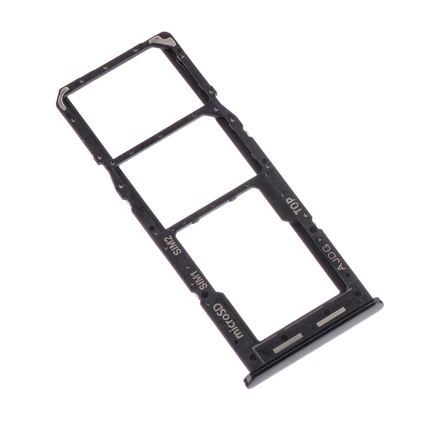 SIM-korthållare - Kort Samsung Galaxy A04s A047, Svart