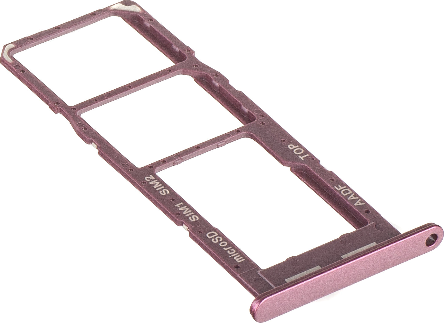 SIM-kortshållare Samsung Galaxy A14 A145, Dual SIM, Vinröd
