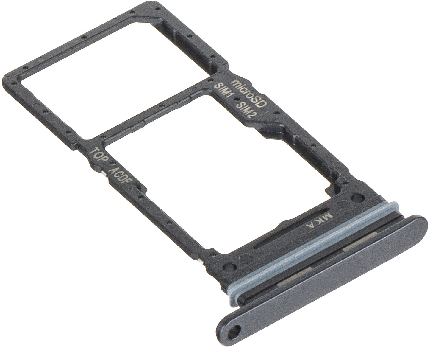 SIM-kortshållare Samsung Galaxy A34 A346, Dual SIM, Svart