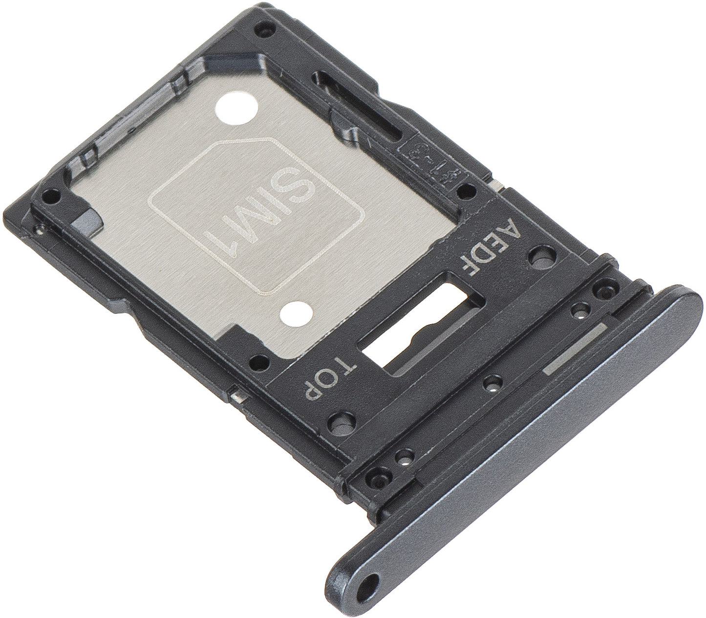 SIM-kortshållare Samsung Galaxy A54 A546, Enkel SIM, Svart