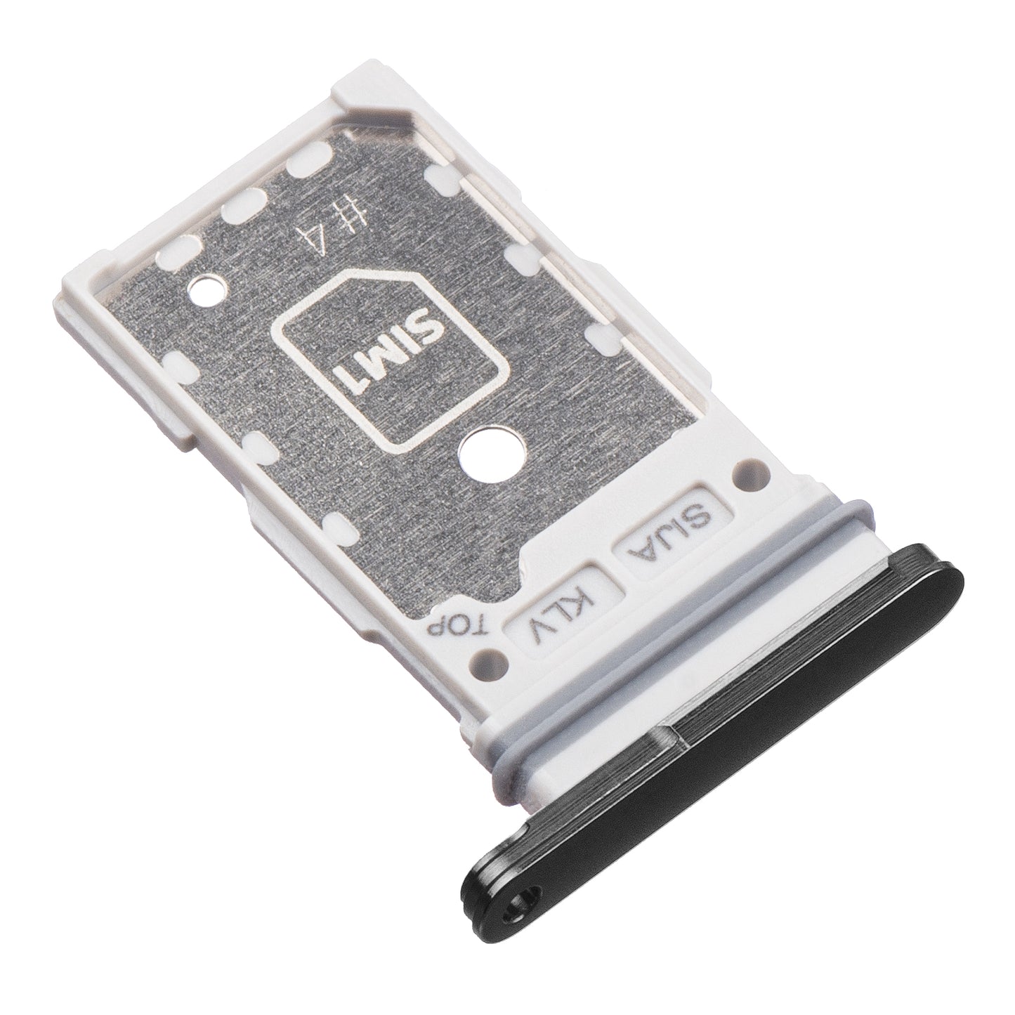 SIM-kortshållare Samsung Galaxy S22+ 5G S906 / S22 5G S901, Grå (Graphite)