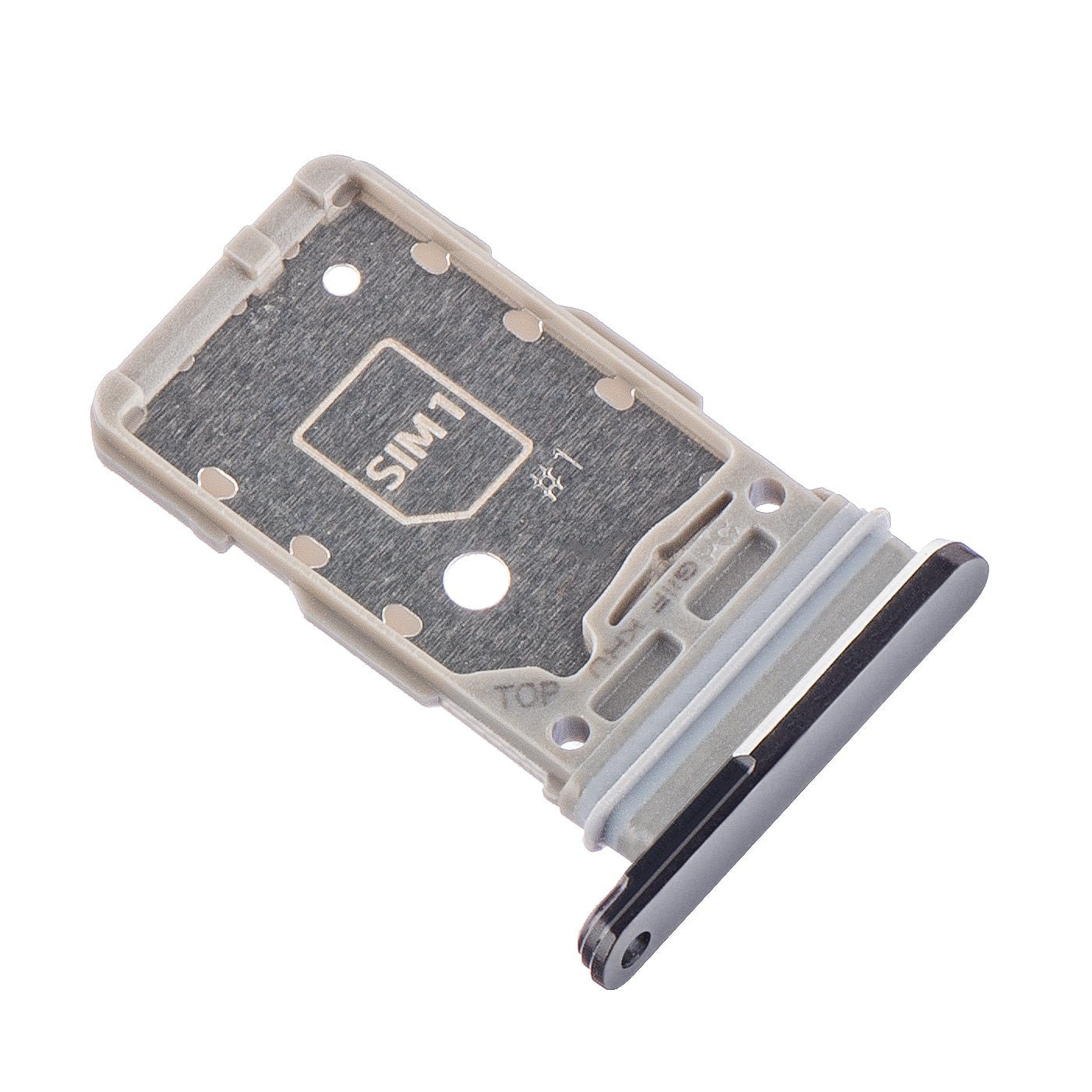 SIM-kortshållare Samsung Galaxy S21 Ultra 5G G998, Svart (Phantom Black)