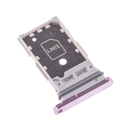 SIM-korthållare Samsung Galaxy S23+ S916 / S23 S911, Dual SIM, Lila (Lavendel)