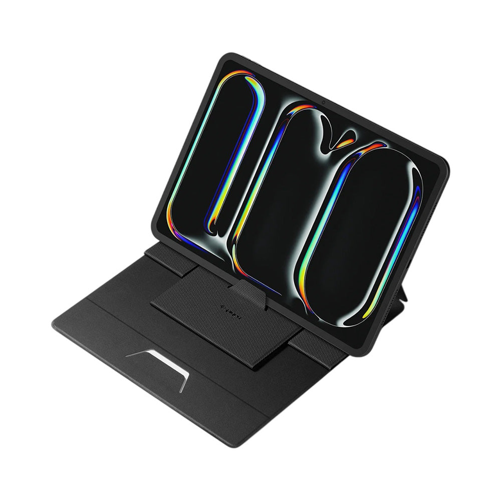 Spigen Slim Fold LD201-S8 stöd för Laptop max. 16 tum, Svart AMP11117