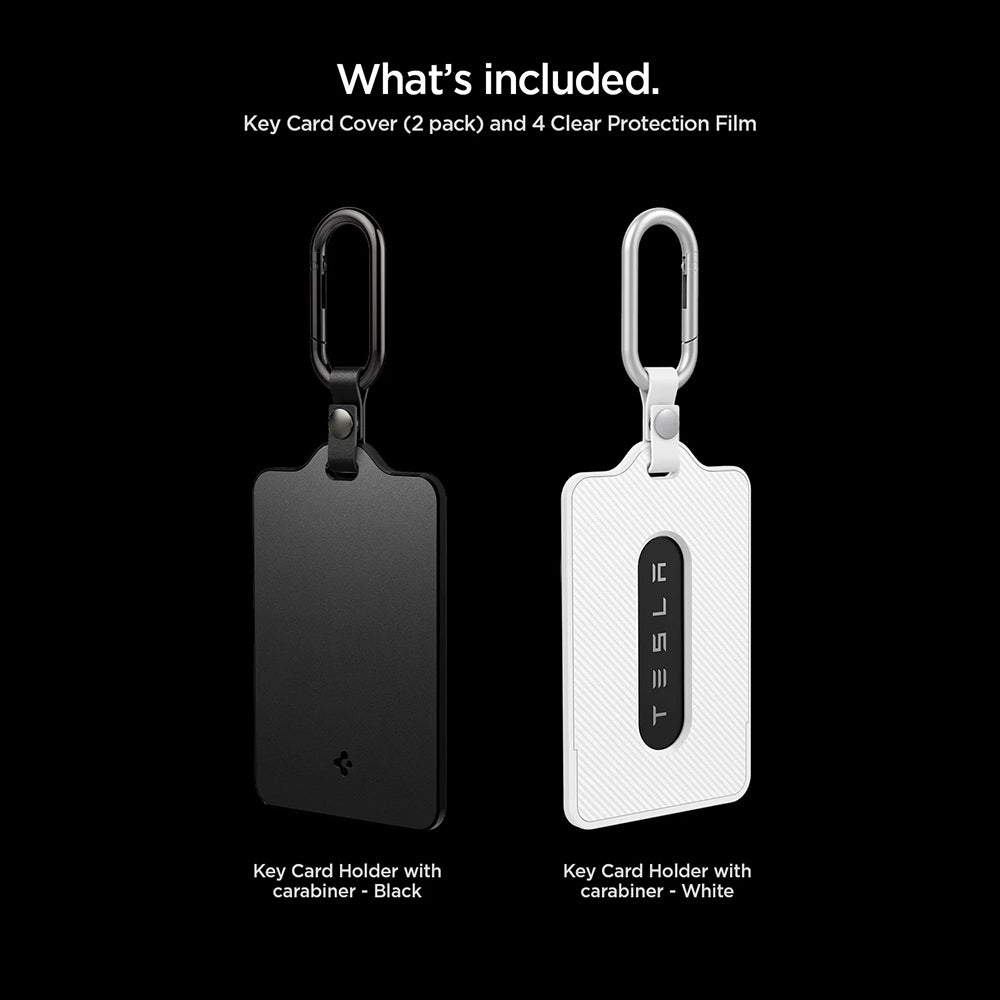 Spigen nyckelkortshållare för Tesla, set om 2 stycken ACP11405