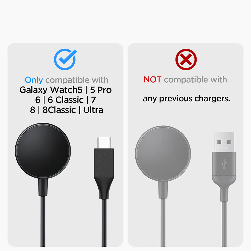 Spigen S353-stativ för Samsung Galaxy Watch-serien, svart AMP05302