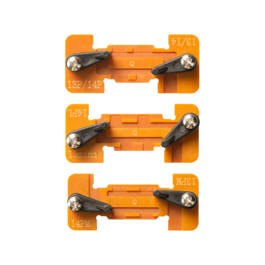 QIANLI Batterisvetsningsterminalhållare för Apple iPhone 13 - 14-serien, 3in1