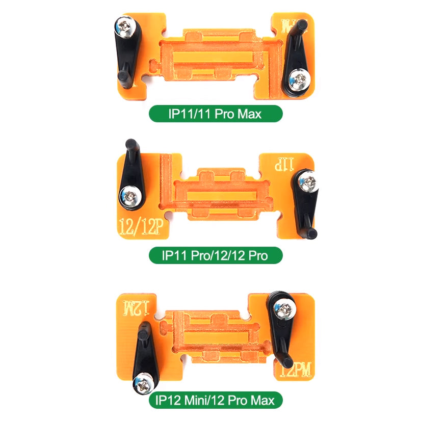 Relife RL-936WA1 batterikontakt svetshållare för Apple iPhone 11 - 12-serien, 3in1