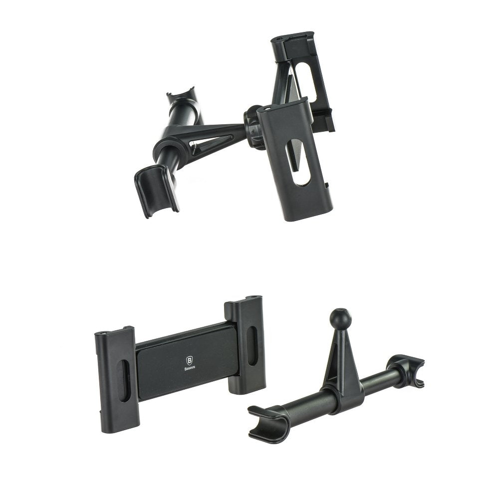 Baseus BackSeat Headrest Car Holder for Phone / Tablet, 4.7inch - 12.9inch, Black SUHZ-01
