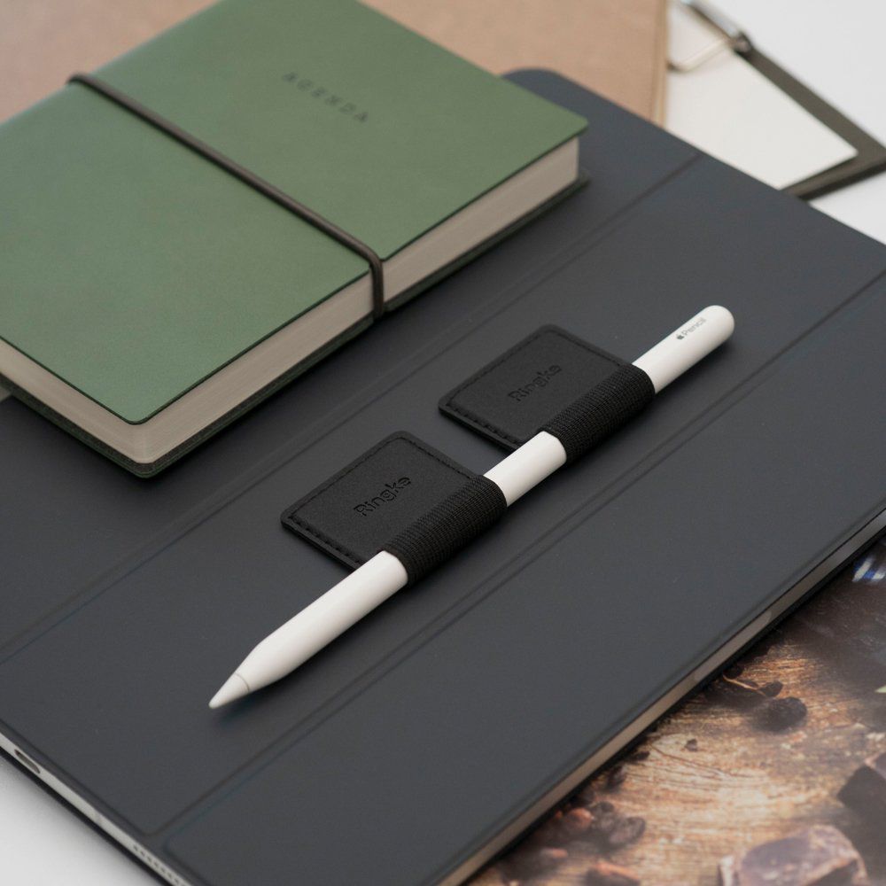 Ringke Touch Pen-stöd, set med 2 stycken, svart