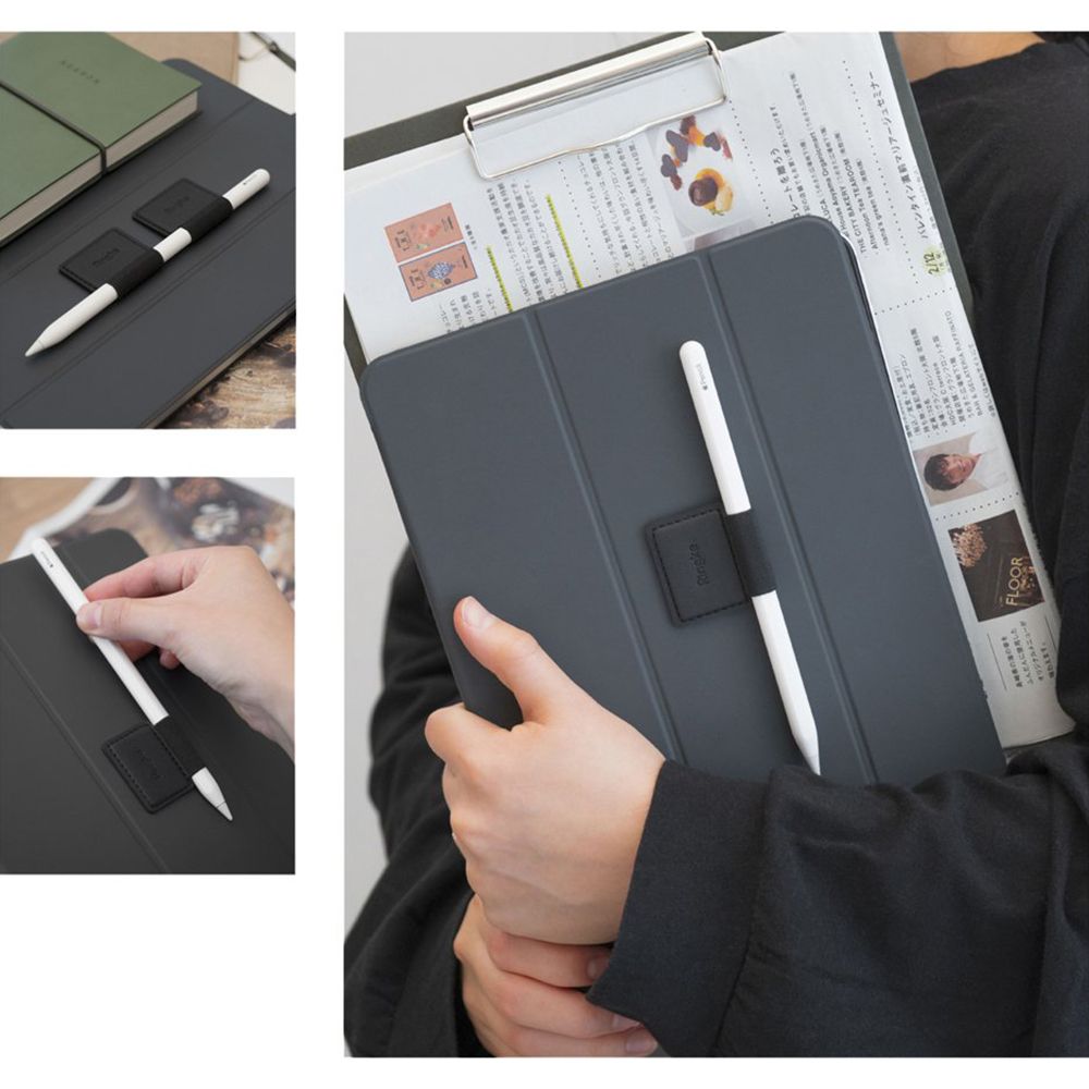 Ringke Touch Pen-stöd, set med 2 stycken, svart