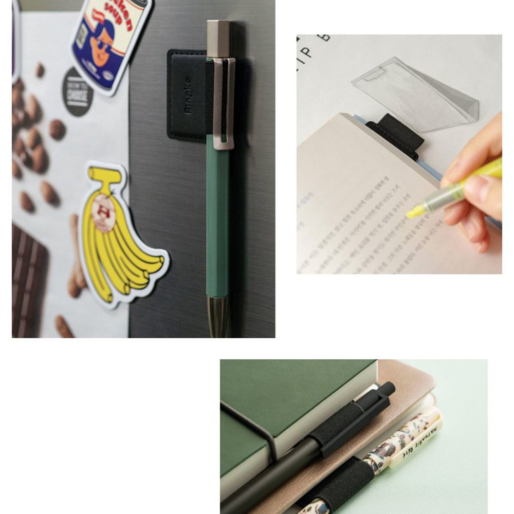 Ringke Touch Pen-stöd, set med 2 stycken, svart