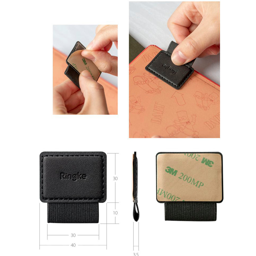 Ringke Touch Pen-stöd, Set med 5 stycken, Svart
