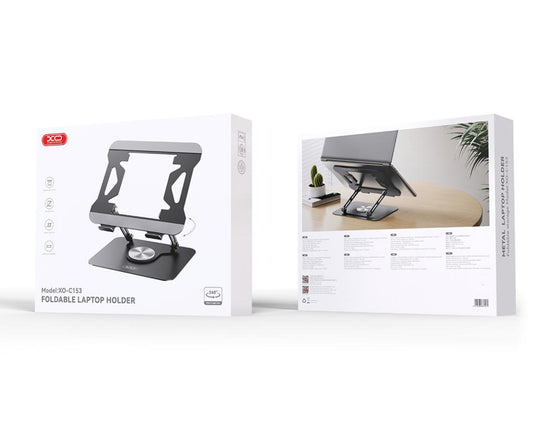 XO Design C153 stöd för Laptop max. 17.3 tum, Svart