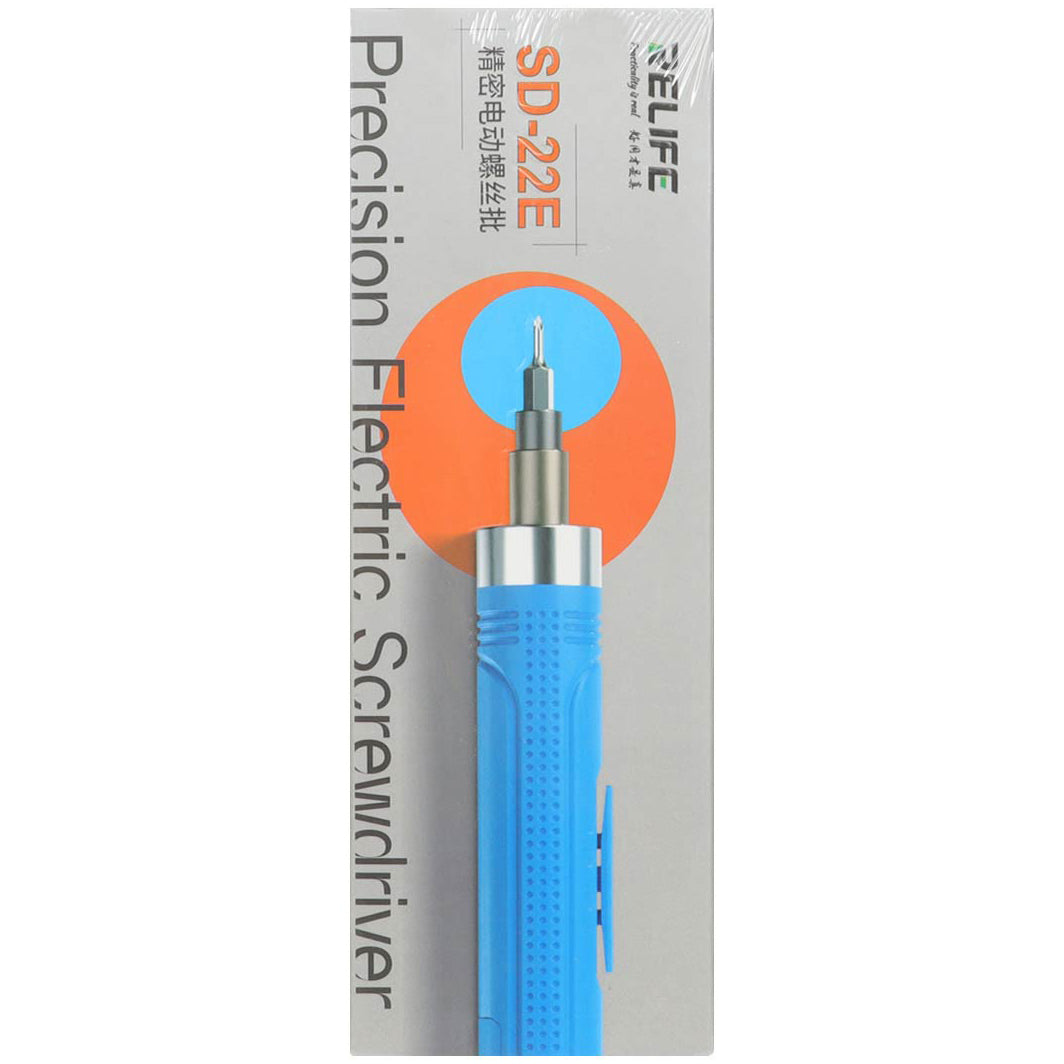 Elektrisk skruvmejsel Relife SD-22E, blå