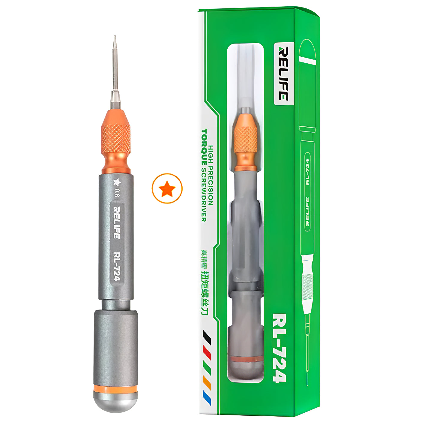 Skruvmejsel Relife RL-724, Pentalobe 0.8mm