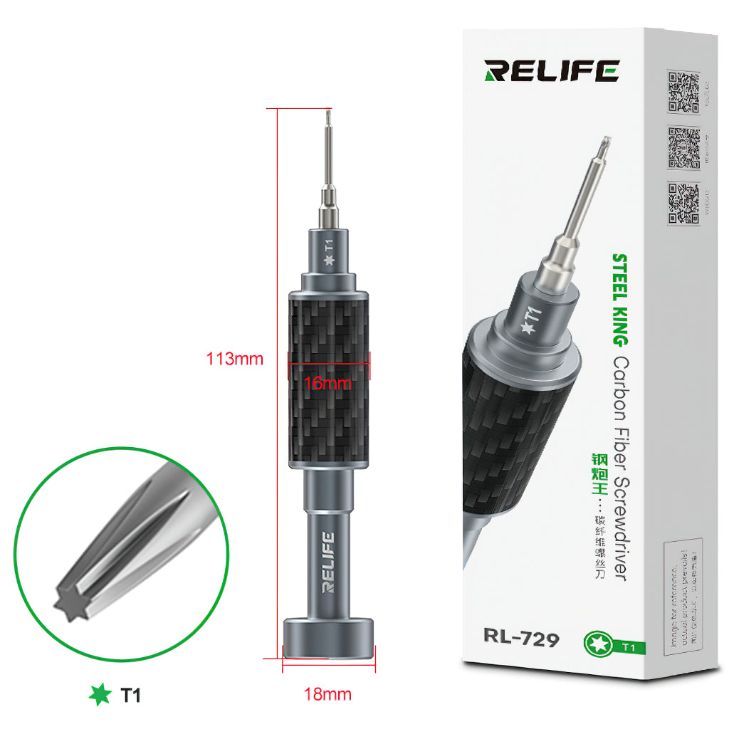 Skruvmejsel Relife RL-729, Torx T1