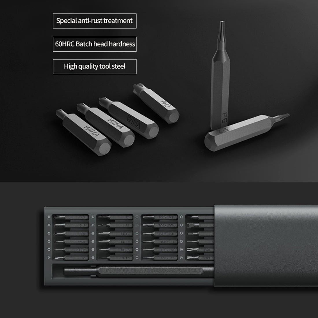 Skruvmejsel Xiaomi Mijia, 24in1 BHR4680GL