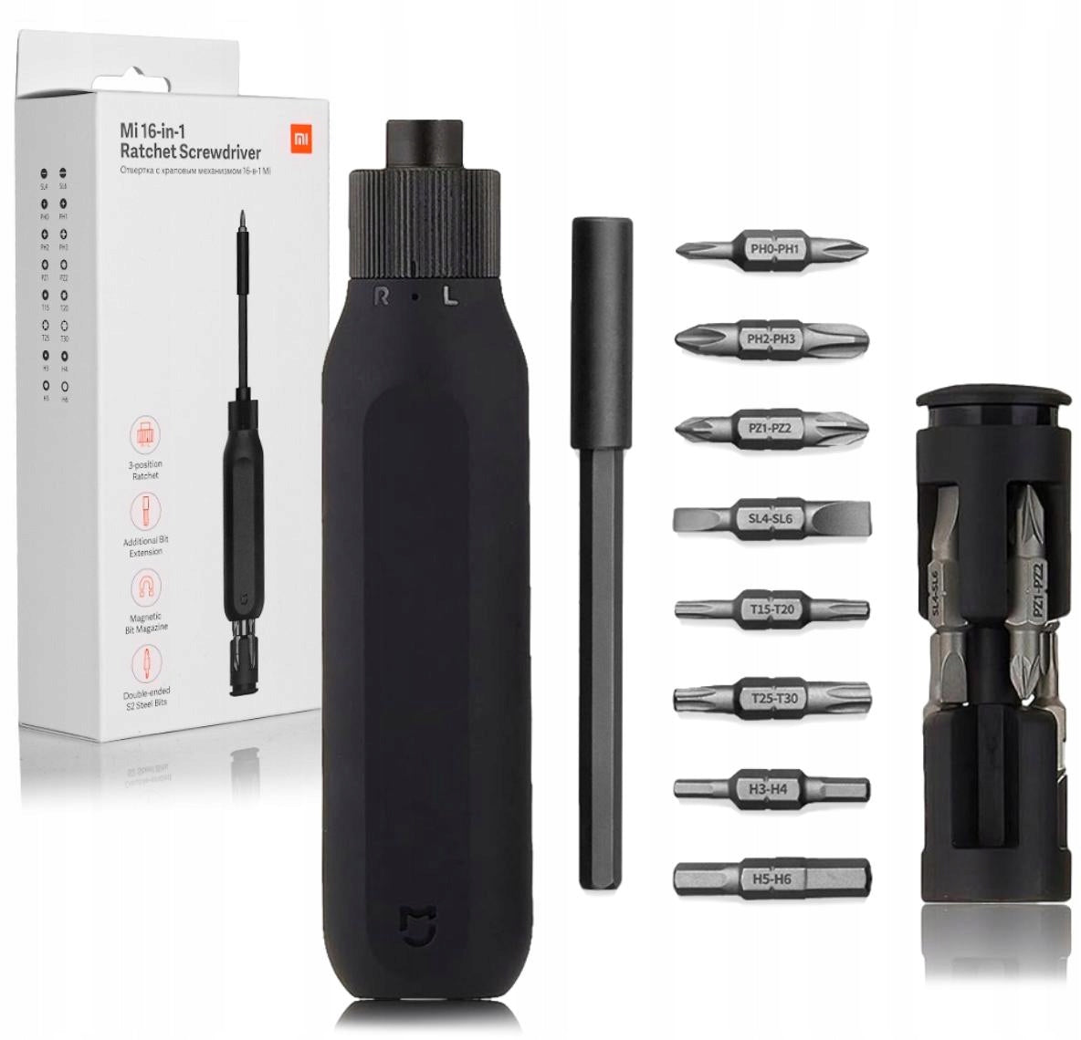 Xiaomi Ratchet-skruvmejsel, 16in1 BHR4779GL