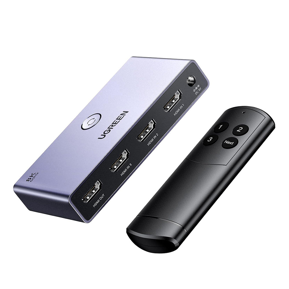 HDMI-växel UGREEN CM624 (15604), Grå