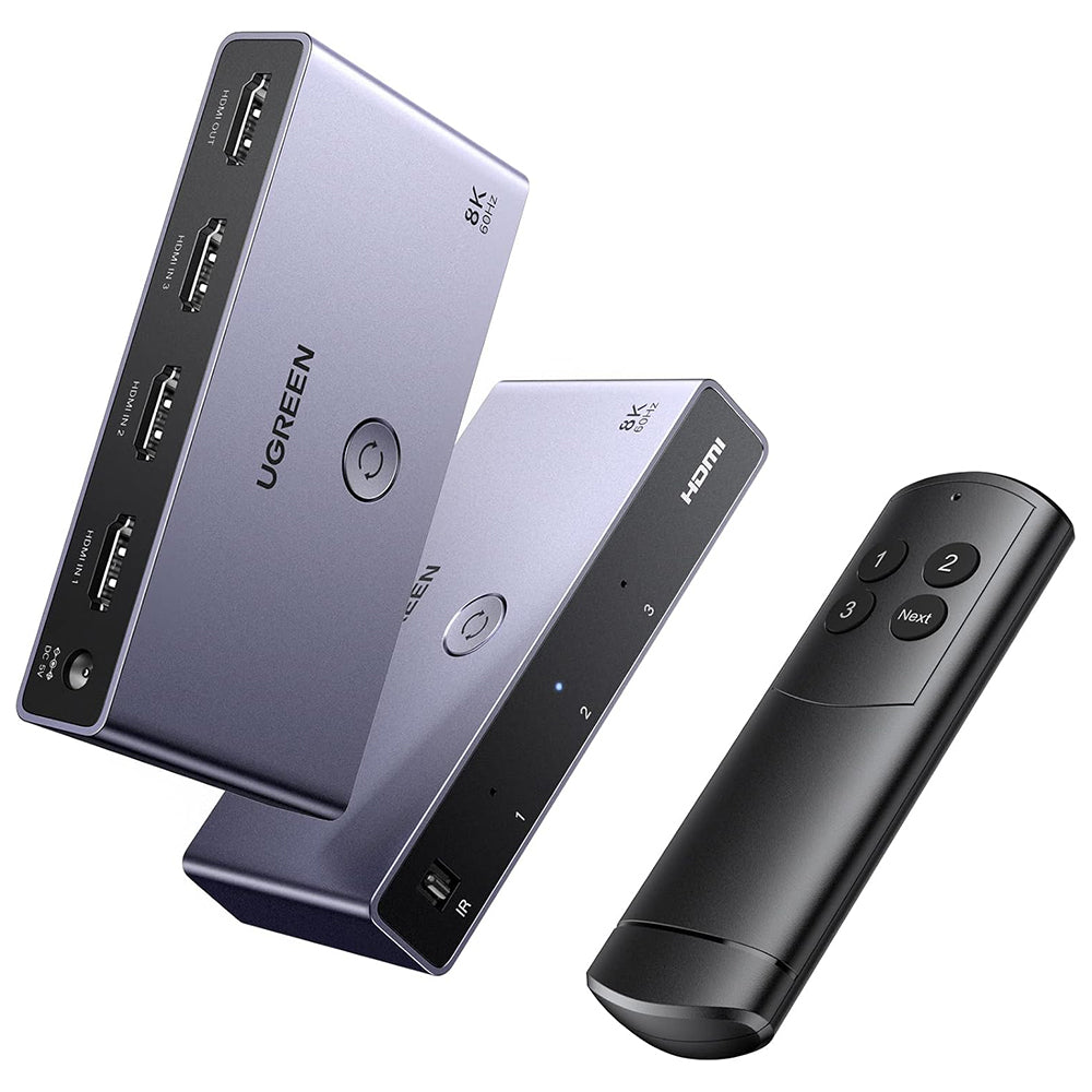 HDMI-växel UGREEN CM624 (15604), Grå