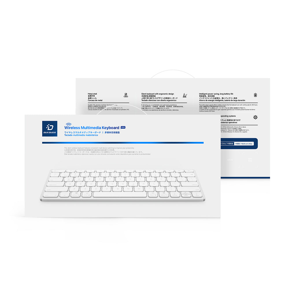 Bluetooth-tangentbord DUX DUCIS LK Mini, Svart