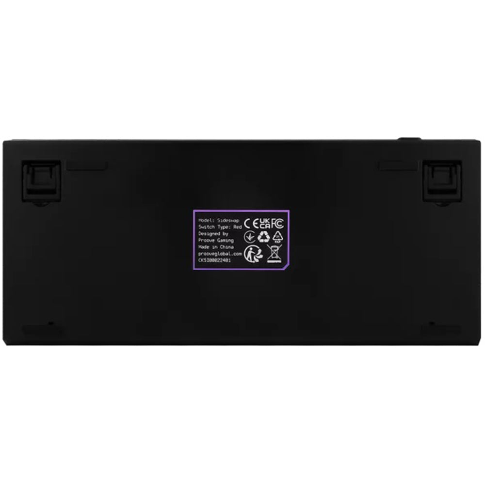 Gamingtangentbord Wired USB Proove Sideswap, RGB, 1.5m, Svart CKSIEN00022401