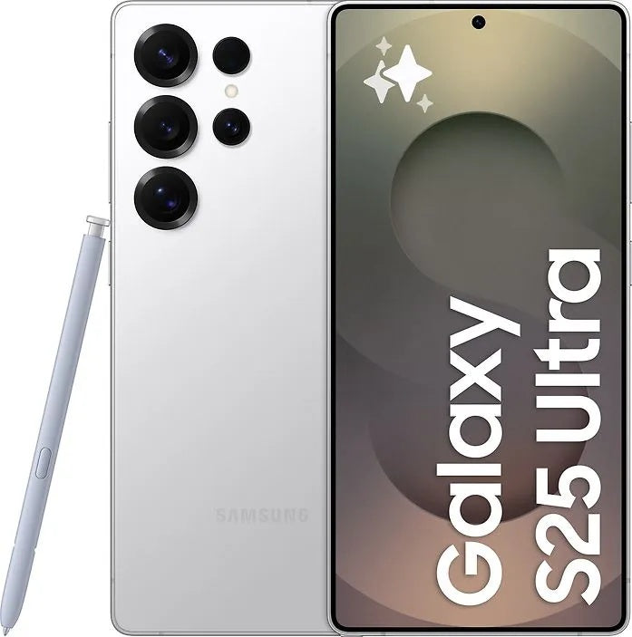 Mobiltelefon Samsung Galaxy S25 Ultra, 512GB, 12GB, Titanium Whitesilver SM-S938BZSGEUB
