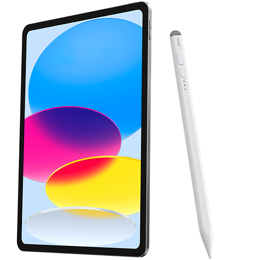 Touch Pen Baseus Smooth Writing 2 Series för Apple iPad, aktiv/passiv version, vit SXBC060302